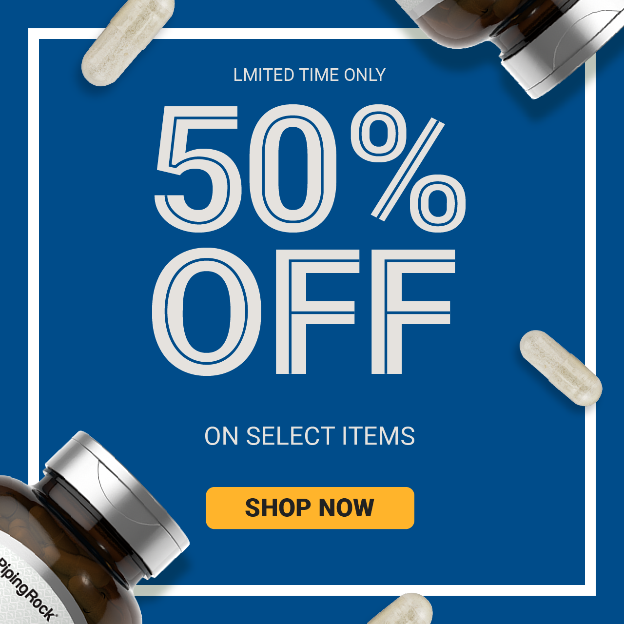 50% OFF on Select Items - Shop Now