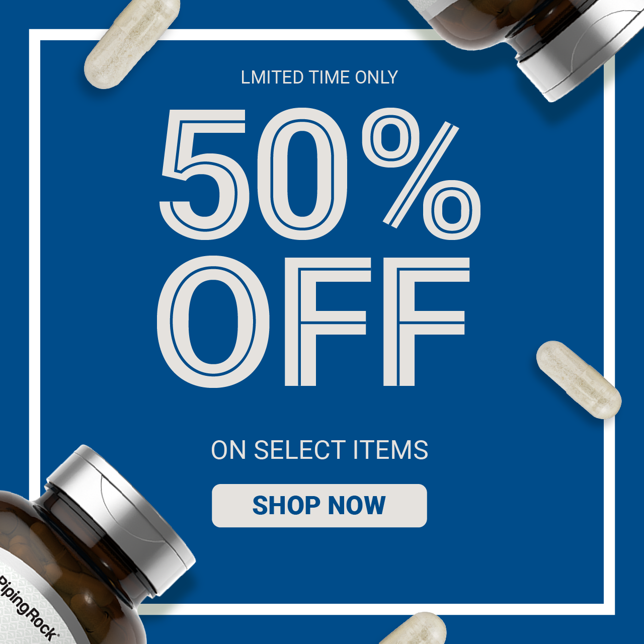 50% OFF on Select Items - Shop Now