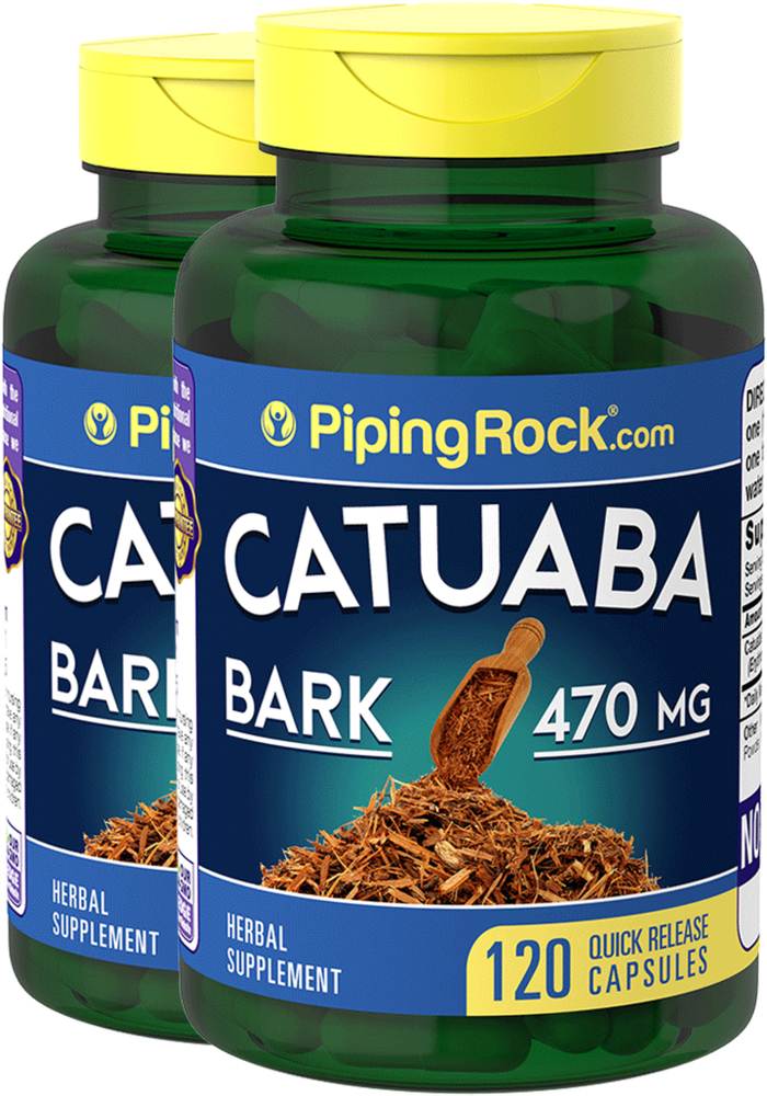 Catuaba Bark 470 mg Health Benefits Reviews PipingRock Health