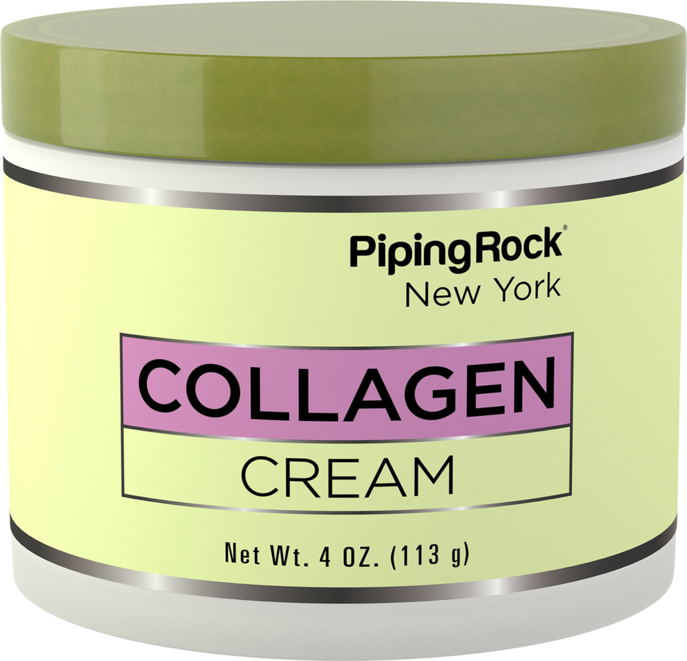 Collagen Cream 4 oz (113 g) | Piping Rock Health Products