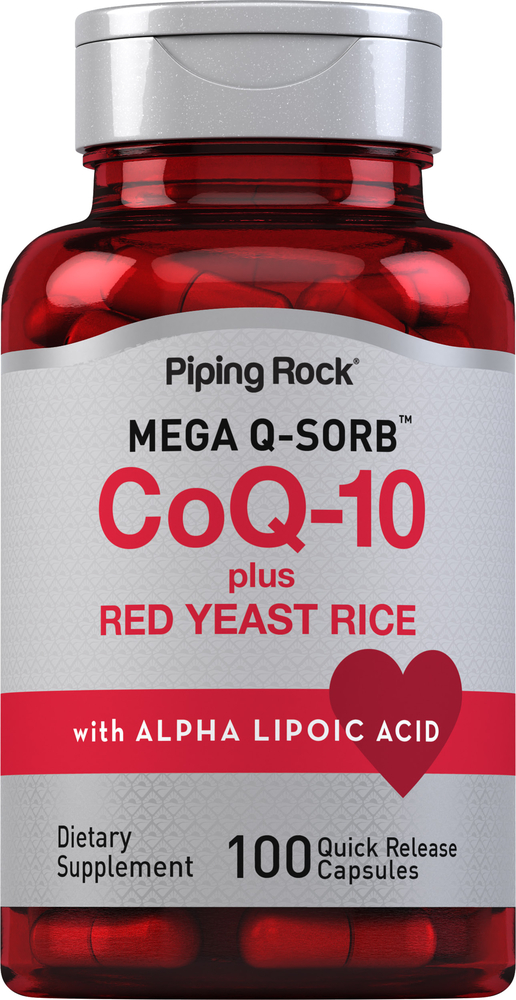 CoQ10 with Red Yeast Rice - Coq10 With ReD Yeast Rice 100 Quick Release Capsules 5471