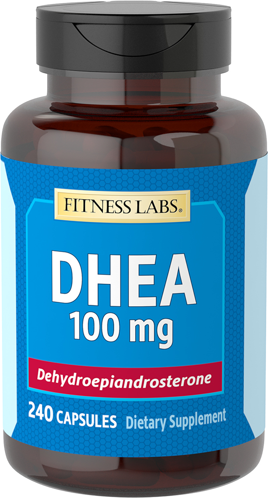 DHEA, 100 mg, 240 Capsules PipingRock Health Products
