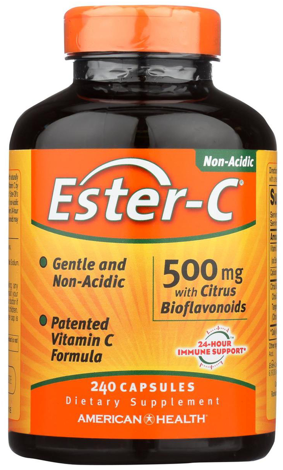 Ester C 500 mg with Citrus Bioflavonoids 240 Capsules | Reviews