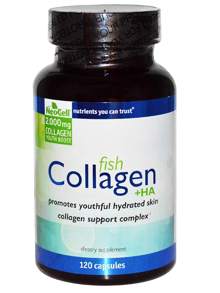 Fish Collagen + Hyaluronic Acid 120 Capsules | Collagen  