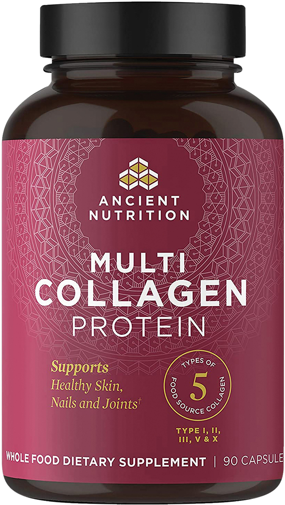 Multi Collagen (Types I, II, III, V, X), 90 Capsules PipingRock