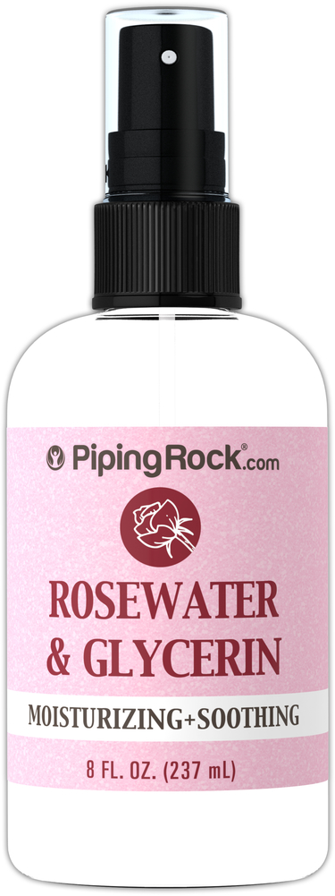 Buy Rosewater And Glycerin Benefits Reviews Pipingrock Health Products