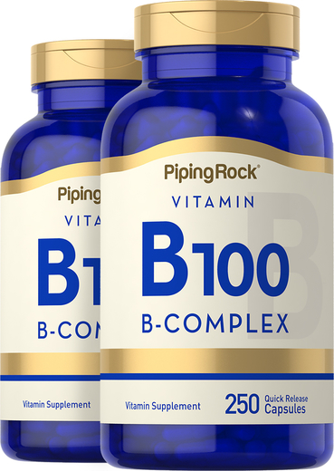 Product Er is een trend Gematigd Vitamin B 100 Supplements | Vitamin B 100 Vitamins | PipingRock Health  Products