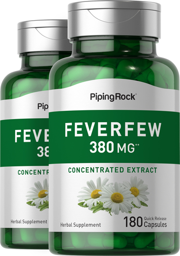 Feverfew Supplements Feverfew Benefits Pipingrock Health Products