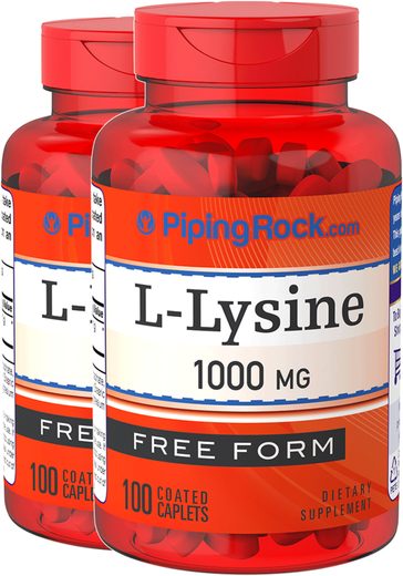 L Lysine Supplements L Lysine Dietary Supplement Benefits Pipingrock Health Products