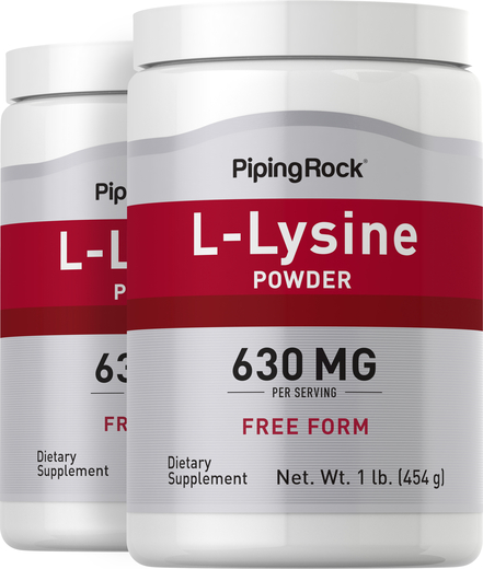 L Lysine Supplements L Lysine Dietary Supplement Benefits Pipingrock Health Products