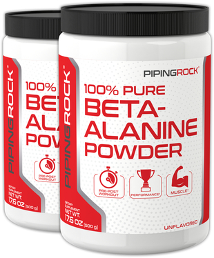 Beta Alanine Powder Supplement For Muscle Growth Pipingrock Health Products