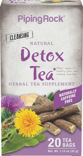 Herbal Detox Tea Tea Bags Detox Cleansing Pipingrock Health Products