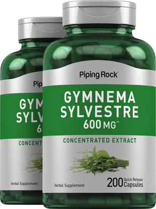 Gymnema Sylvestre Extract 600 Mg 2 X 0 Capsules Benefits Pipingrock Health Products