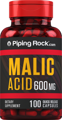 Druif Gladys ik ga akkoord met Malic Acid Supplement 600 mg 100 Capsules | Benefits | PipingRock Health  Products