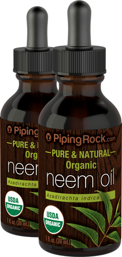 fout Editor Dierbare Neem Oil 1 fl oz (30 mL) 2 Bottles | Neem Oil Benefits & Uses | PipingRock  Health Products