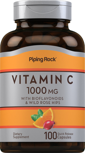 Vitamin C 1000 Mg W Bioflavonoids Rose Hips Vitamin C Pipingrock Health Products