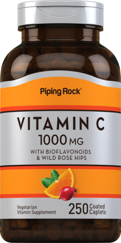Vitamin C 1000 Mg With Rose Hips Vitamin C 1000 Mg Benefits Pipingrock Health Products