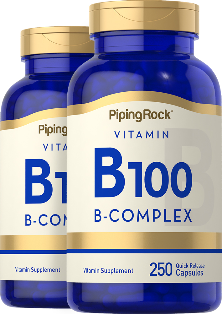 B-100 Vitamin B Complex 2 X 250 Capsules | Vitamin B Benefits ...