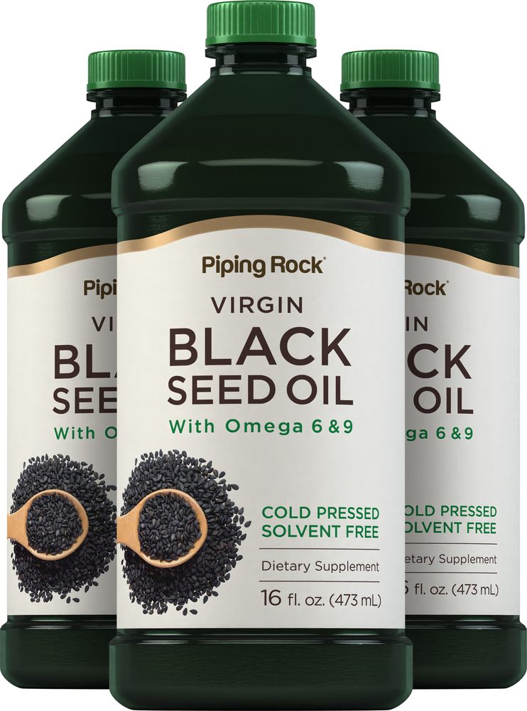 Black Seed Cumin Oil Cold Pressed 3 Bottles x 16 fl oz (473 mL ...