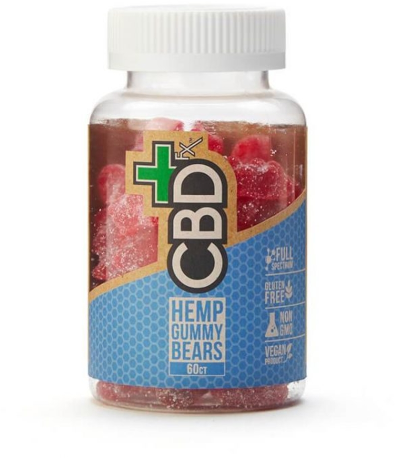 CBD Hemp Gummies, 300 mg, 60 Gummies | Piping Rock Health Products