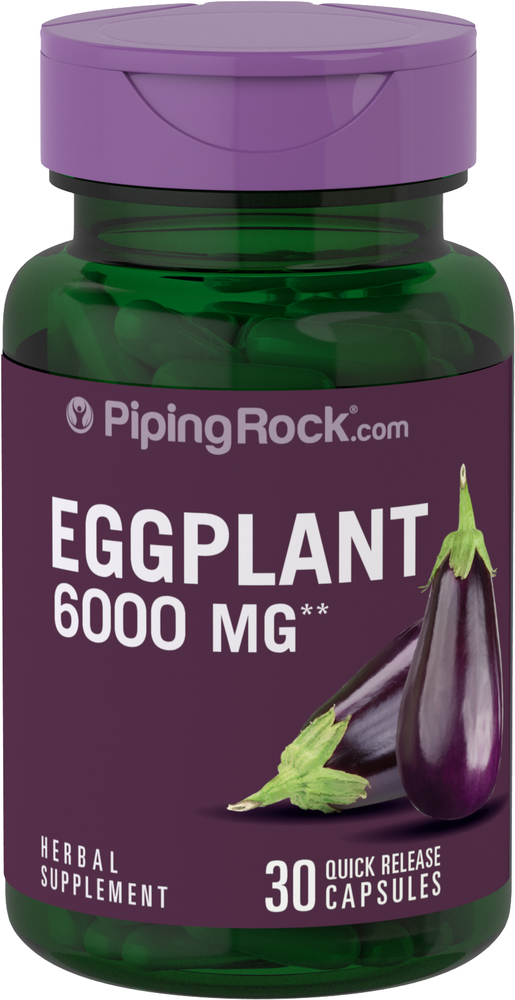 Eggplant Supplements | Eggplant Extract | Benefits | PipingRock Health ...