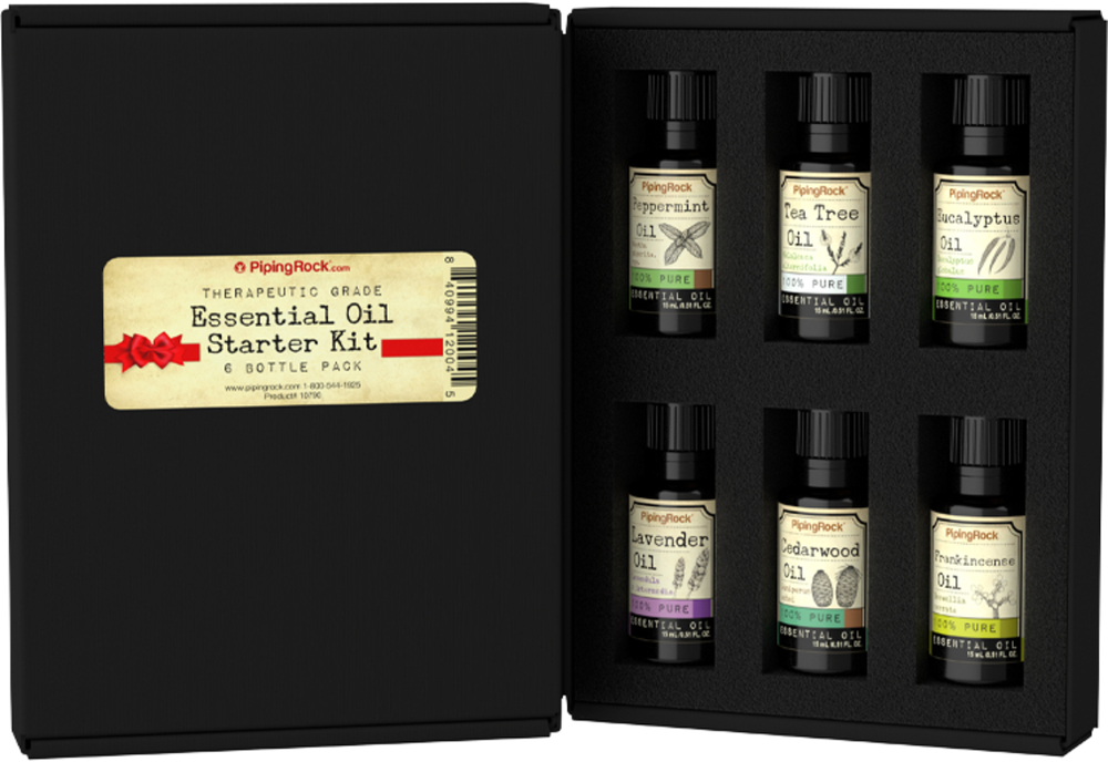 Essential Oil Starter Kit Essential Oils Sample Kit Piping Rock