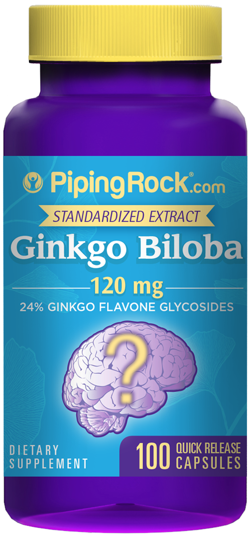 Ginkgo Biloba Extract 120 mg 100 Pills | Ginkgo Biloba Supplement