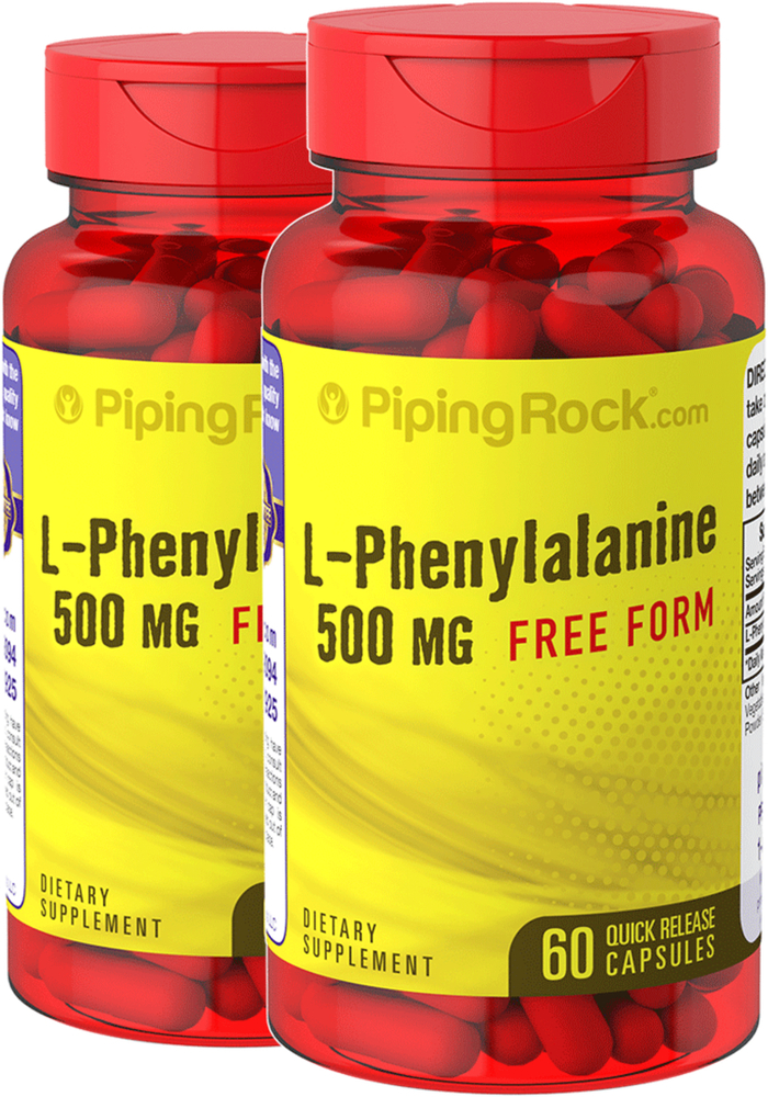 L Phenylalanine 500 Mg An Essential Amino Acid Piping Rock Health