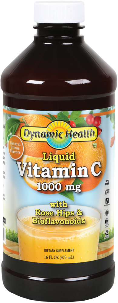 Liquid Vitamin C Natural Citrus-1000 mg | Immune System ...