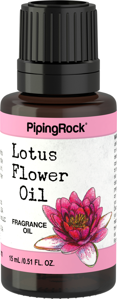 Lotus Flower Fragrance Oil, 1/2 fl oz, 15 ML Dropper Bottle
