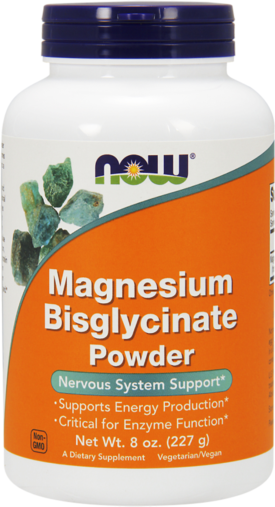 Magnesium Bisglycinate Powder, 250 mg, 8 oz Bottle Piping Rock Health