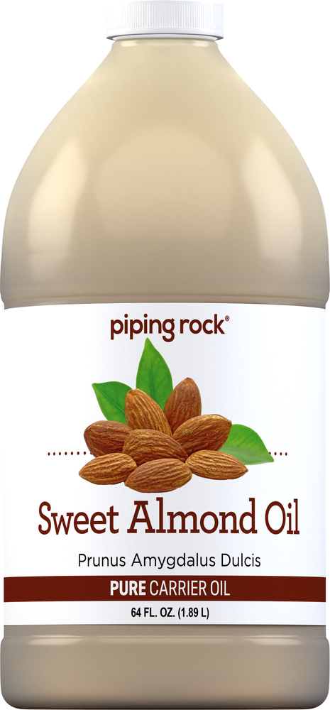 Sweet Almond Carrier Oil 64 fl oz (1.89 L) | Skin & Hair ...