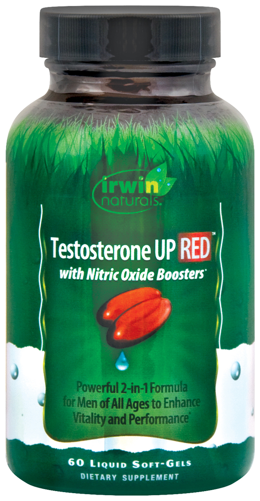 Testosterone UP RED, 60 Softgels | Piping Rock Health Products