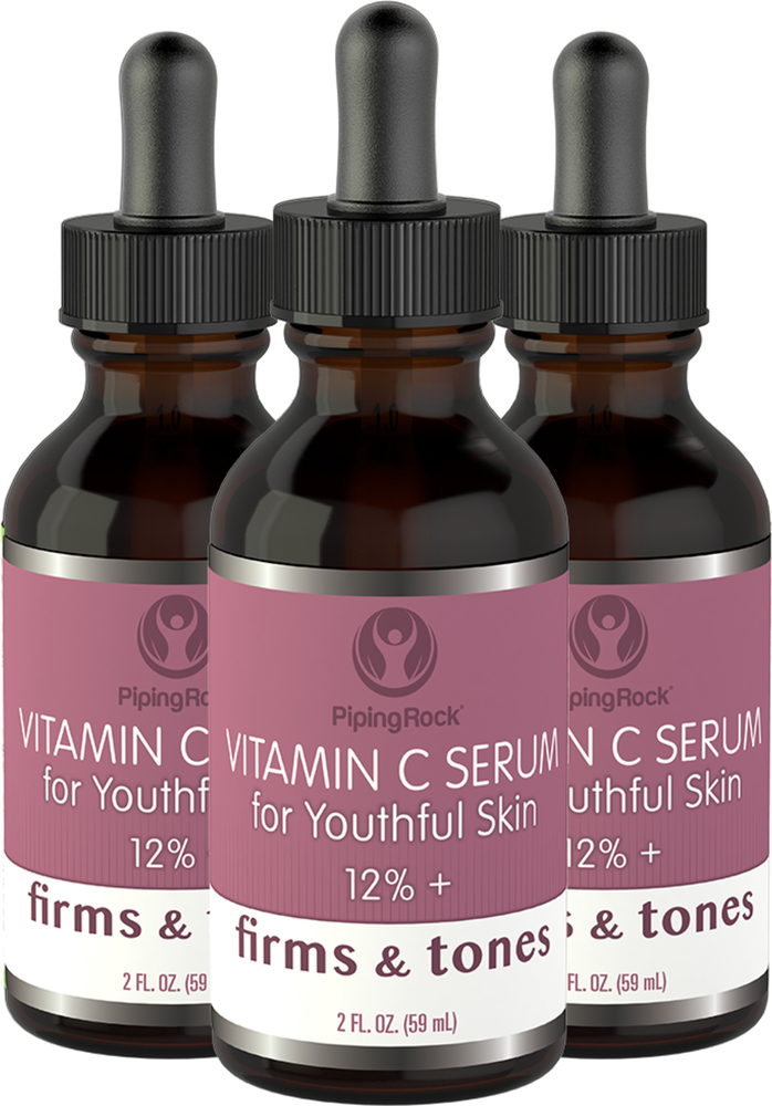 Buy Vitamin C Serum 12% for Skin | Piping Rock Health Products