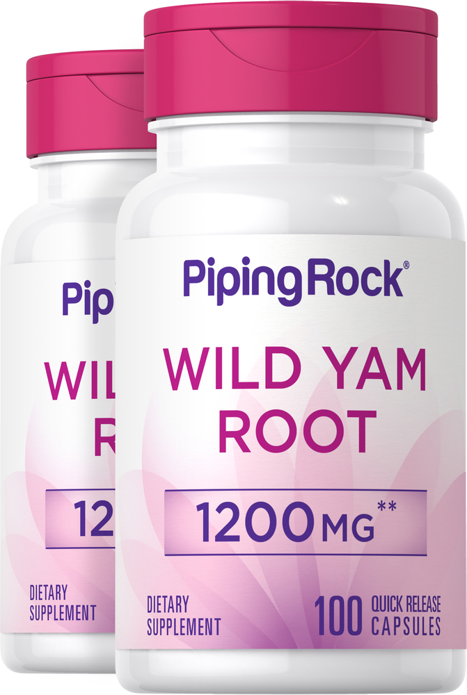 Wild Yam Supplements Wild Yam Root Extract Benefits Pipingrock Health Products