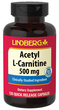 Acetil L-carnitina  120 Cápsulas de Rápida Absorção