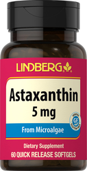 Astaxanthin 5 mg, 60 Softgels
