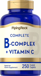 Complexo B mais Vitamina C 250 Comprimidos oblongos revestidos