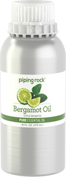Óleo essencial puro de bergamota (GC/MS Testado) 16 fl oz (473 mL) Lata