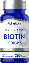 Buy Biotin Supplement 5000 mcg (5 mg) 200 Tablets