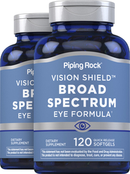 Broad Spectrum Eye Formula, 120 Softgels x 2 Bottles
