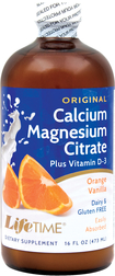 Calcium Magnesium Citrate plus D3 Liquid (Orange Vanilla), 16 fl oz