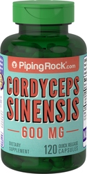 Buy Cordyceps Sinensis 600mg 120 Supplement Capsules