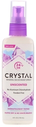 Spray desodorizante Crystal Body 4 fl oz (118 mL) Frasco