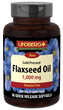 Flaxseed Oil 1000 mg, 90 Softgels