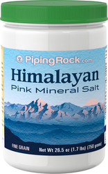 Sais minerais cor-de-rosa dos Himalaias 26.5 oz (750 g) Frasco