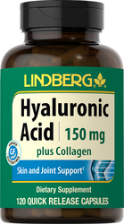 Ácido hialurónico con colágeno 120 Cápsulas de liberación rápida