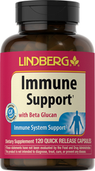 Immune Support with Beta Glucan, 120 Caps