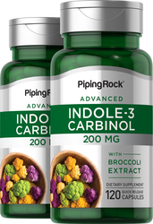 Indole-3-carbinol com resveratrol 120 Cápsulas de Rápida Absorção