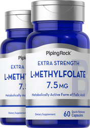 Comprimidos L-Methifolato 1000 mcg 60 Cápsulas de Rápida Absorção